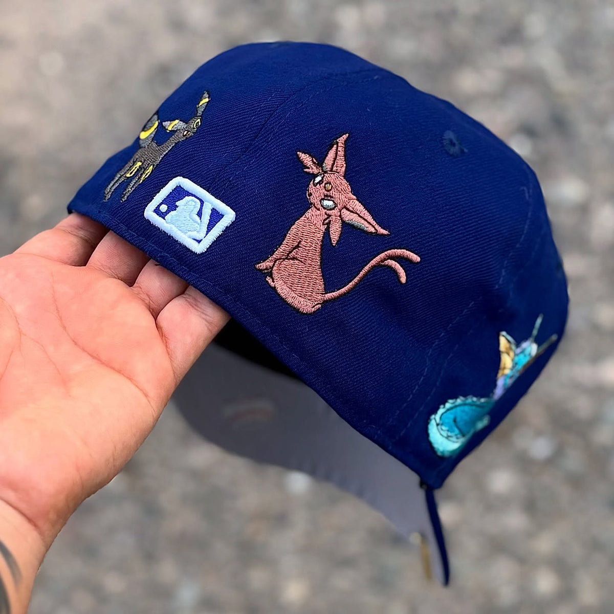 NEW ERA LA DODGERS X POKÉMON BLUE EMBROIDERED CASUAL BASEBALL CAP